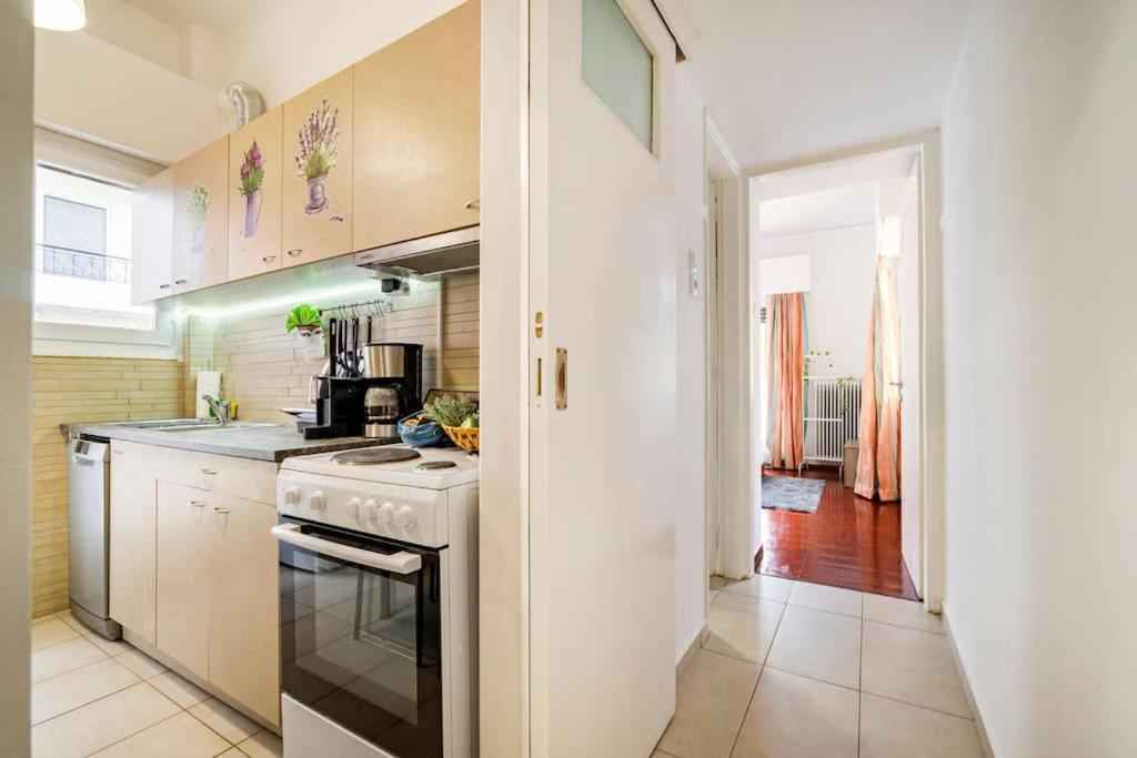 Athens Paradise Cozy 53 Sqm Apartament Near To Metro Esterno foto